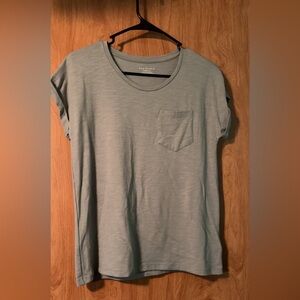 Max Studio Favorite Tee in Sage Green